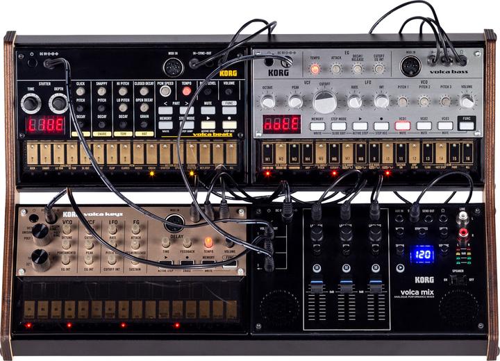 Actual product image Korg SEQUENZ Volca Rack