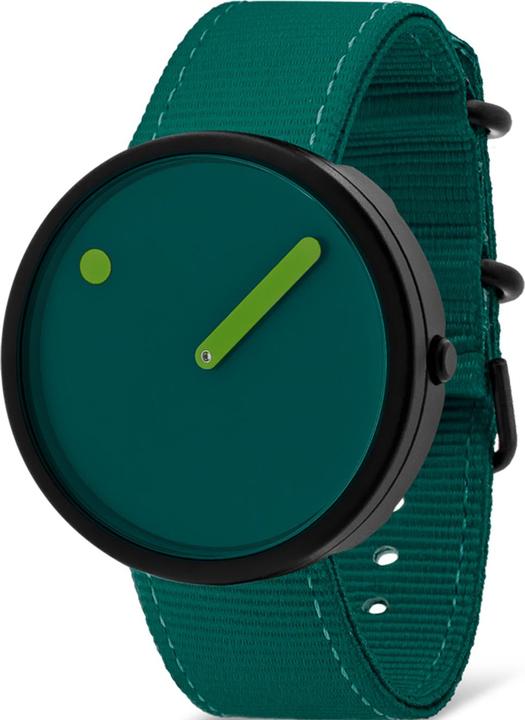 Produktbild Picto R44003-R004 Unisex Uhr Ghost Nets Ocean Green 40mm 5ATM (Analoguhr, 40 mm)