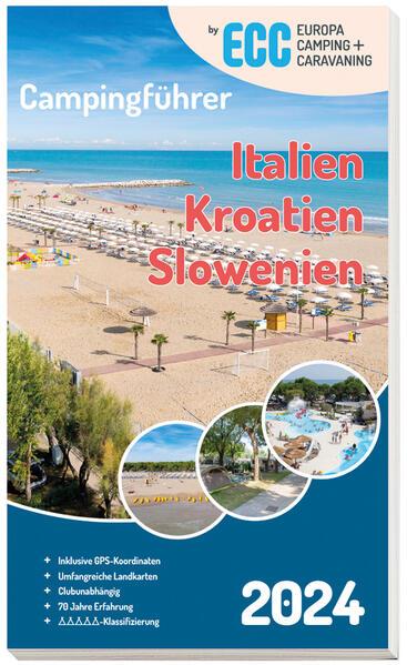 Immagine prodotto Guida ai campeggi ECC Italia / Croazia / Slovenia 2024