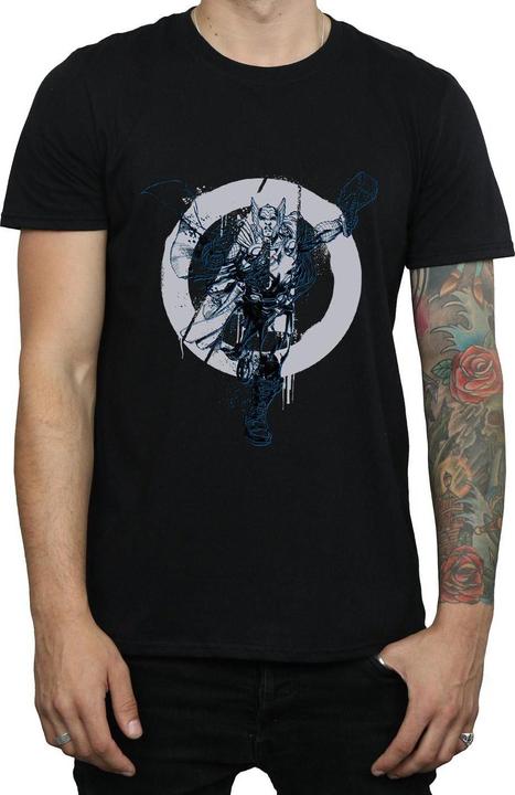 Actual product image Mens Thor Circle T-Shirt (S)