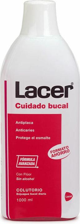 Produktbild Lacer COLUTORIO enjuage bucal diario 1000 ml (1000 ml, Mundwasser)
