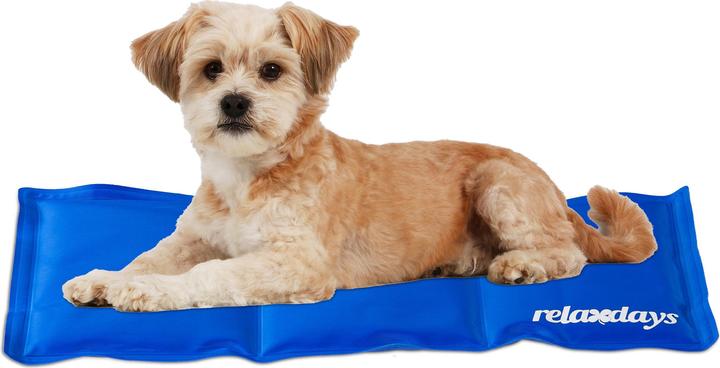Actual product image Relaxdays Dog Cooling Mat, Blue (Dog)