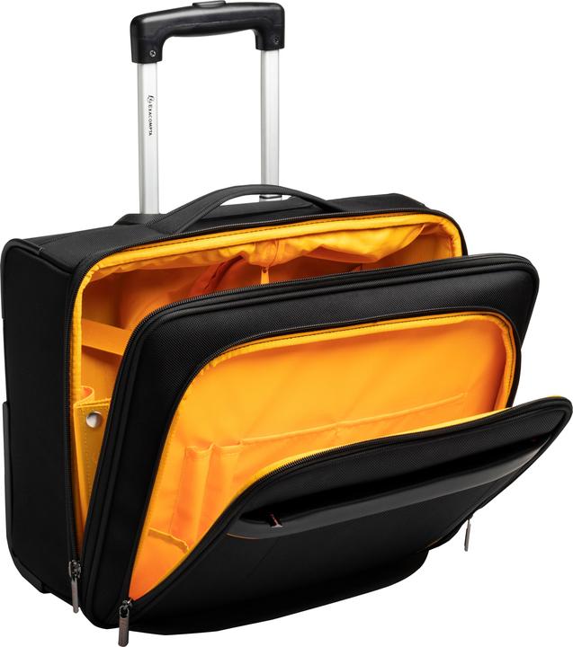 Actual product image Exacompta Exatrolley slim - valisette business Exactive - Noir (17 l, Hand luggage (up to 50 litres))