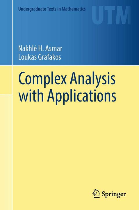 Produktbild Complex Analysis with Applications (Englisch)