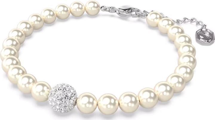 Produktbild Swarovski Remix Armband Collection Strand Weiss (21.50 cm, Swarovski Metall)