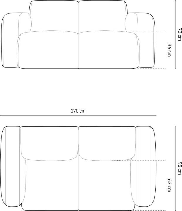 Produktbild Micadoni Molino (2-Sitzer, 3-Sitzer, 4-Sitzer)