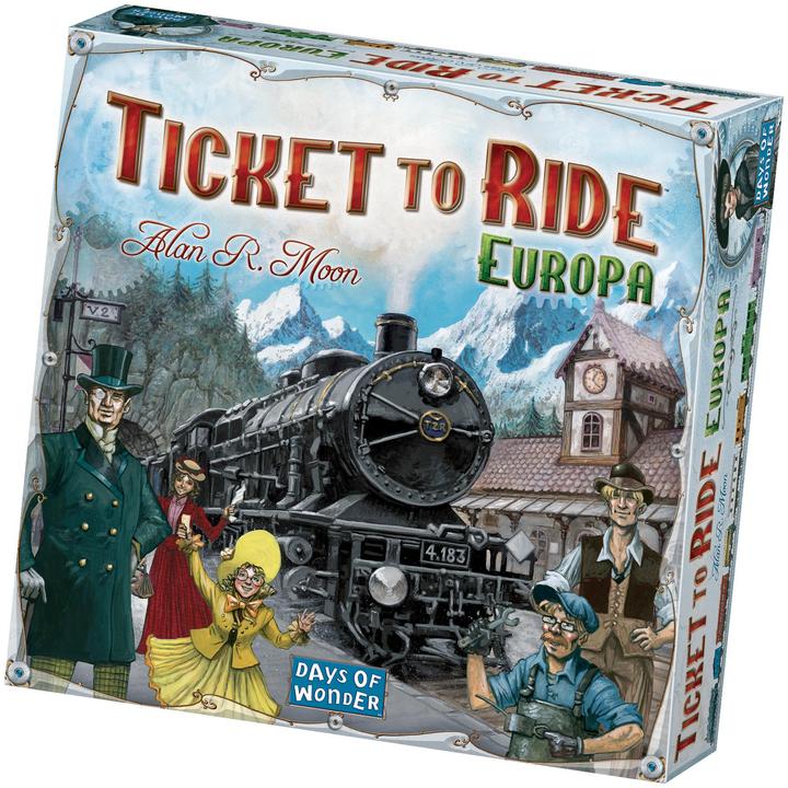 Asmodée ASMODEE 8500 - Ticket To Ride Europa (English)