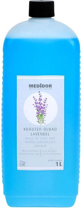Produktbild Medidor Kräuterölbad Lavendel (1000 ml, Badeöl)