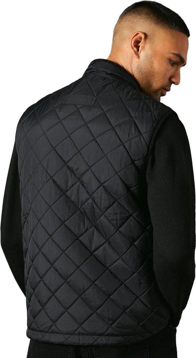 Actual product image Universal Textiles Mens Diamond Quilt Gilet (S)