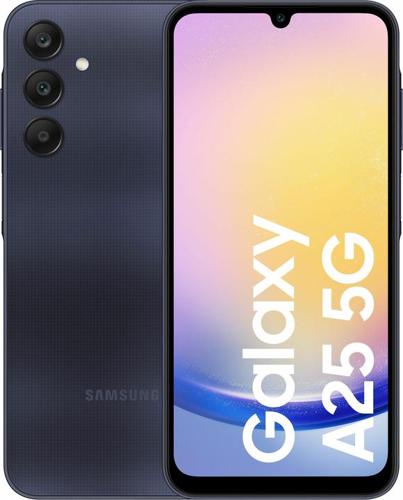 Produktbild Samsung Galaxy A25 5G (256 GB, Blue Black, 6.50", Dual SIM, 50 Mpx, 5G)