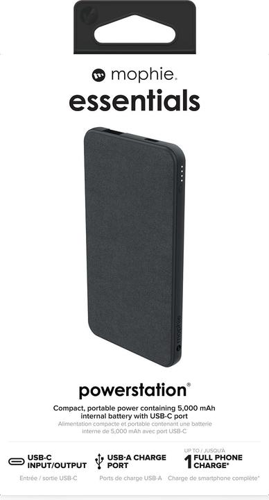 Actual product image mophie Essentials Powerstation 5K (5000 mAh, 20 W, 20 Wh)