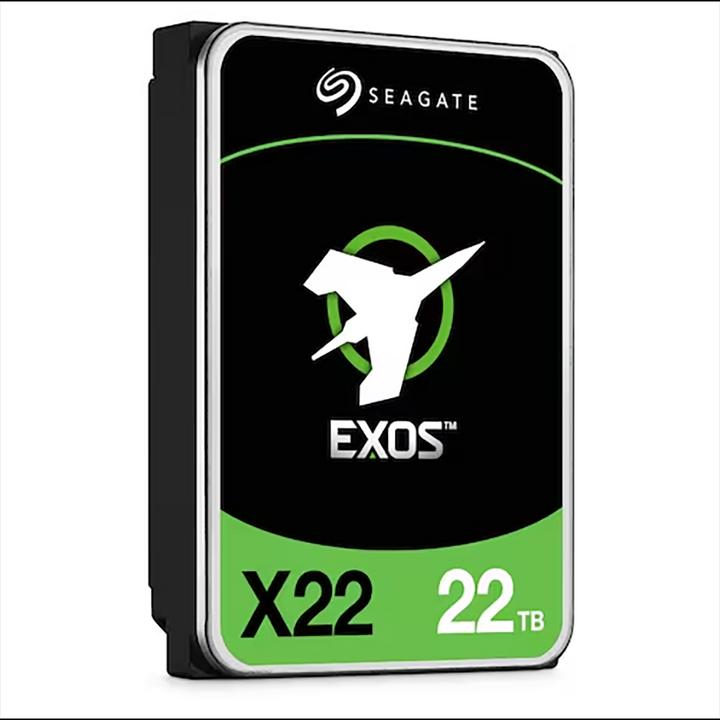Actual product image Seagate Exos X22 (22 TB, 3.5", CMR)