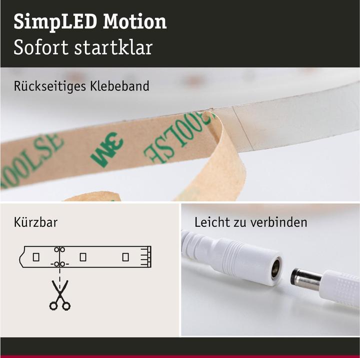 Image du produit Paulmann Mouvement SimpLED (Multicolore, 1004 cm, Intérieur)