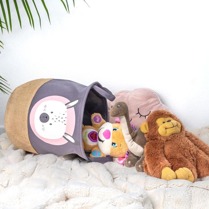 Produktbild Intirilife Aufbewahrungskorb Kinder für Wäsche Spielzeug (1 x, 37 x 37 x 41 cm)