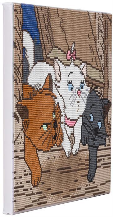 Immagine prodotto Craft Buddy I gattini Aristogatti, immagine 30x30cm Crystal Art Kit