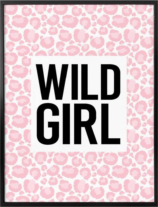 Image du produit Trenddeko Léopard - Wild Girl (40 x 50 cm)