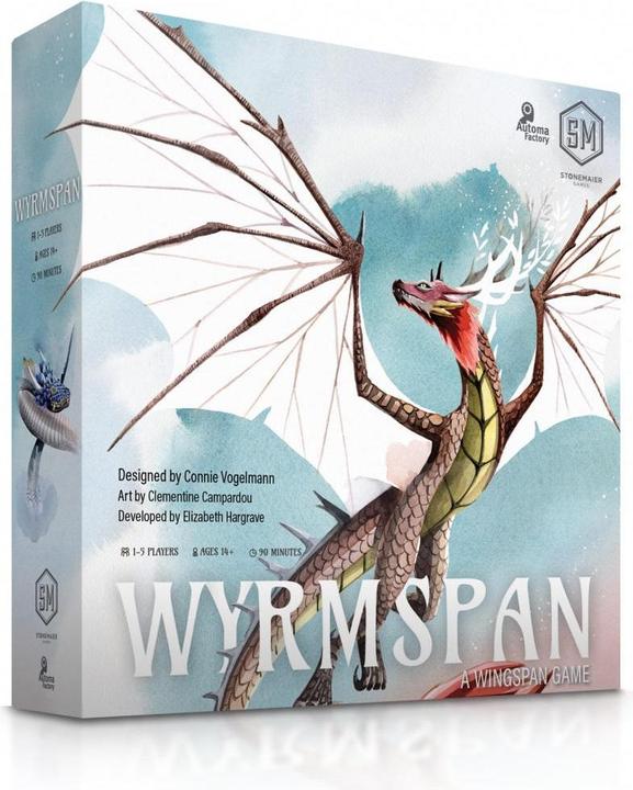 Actual product image Ghenos Games Wyrmspan (Italian Ed.)