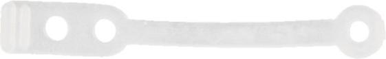 Image du produit Steinhart Patte plate en caoutchouc silicone 25 pcs court