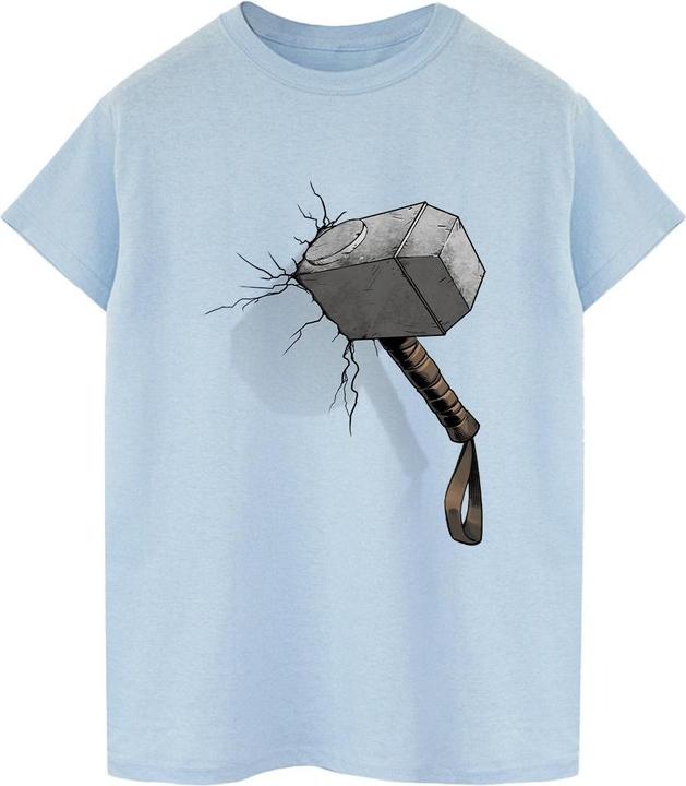 Produktbild Marvel Thor Hammer Crack TShirt (XL)