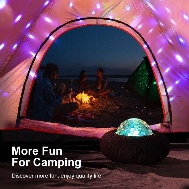 Produktbild Joyroom JR-MS02 Maya Series RGB Wireless Speaker Black (8 h, Akkubetrieb)