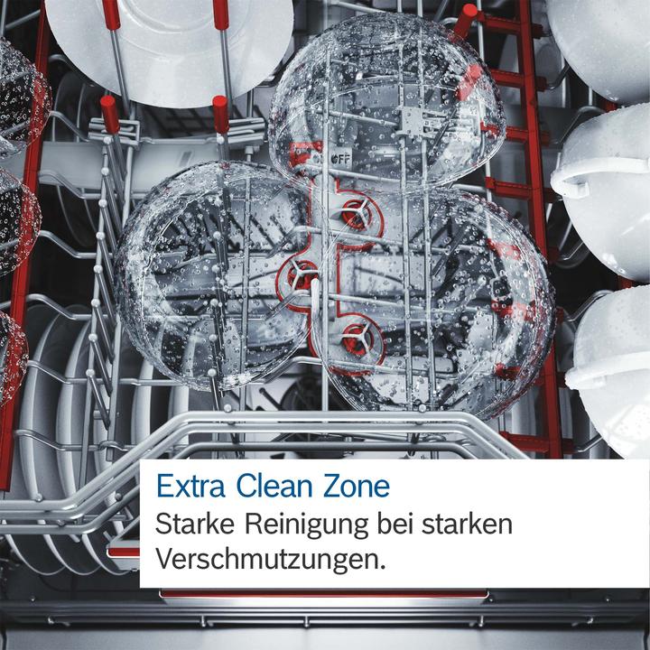 Produktbild Bosch Hausgeräte Serie 4, Teilintegrierter Geschirrspüler, 60 cm, Edelstahl, SMI4HDS53E