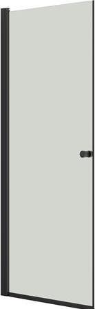 Immagine prodotto Dansani brusedør 200 x 87-89 cm sort/klart vetro