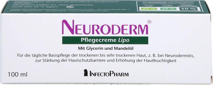 Immagine prodotto Neuroderm Crema lipo care, 100 ml Crema (100 ml, Crema 24h)