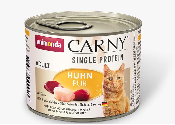 Actual product image animonda Wet cat food CARNY Single pure chicken (Adult, 1 pcs., 200 g)