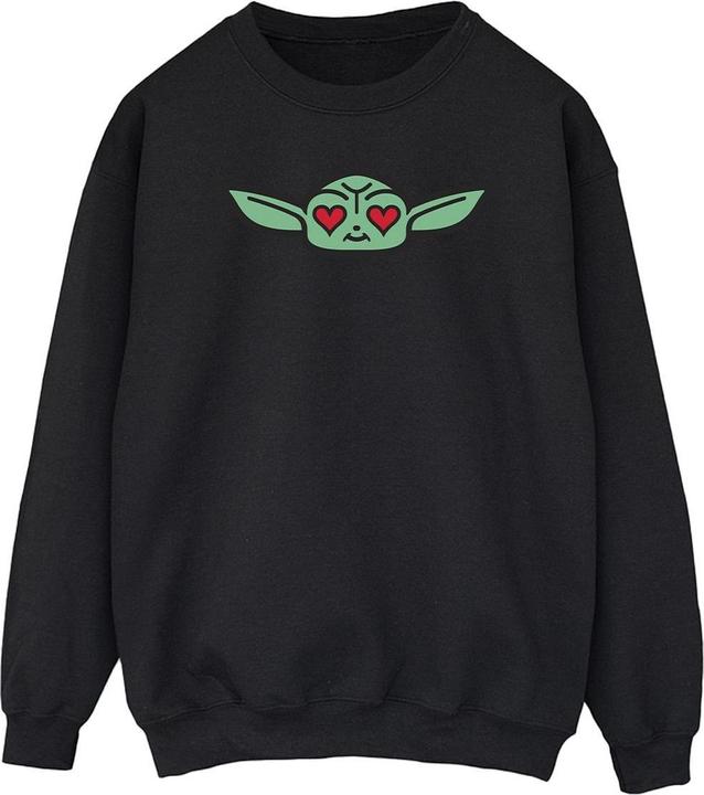 Produktbild Star Wars The Mandalorian Grogu Heart Eyes Sweatshirt (XXL)