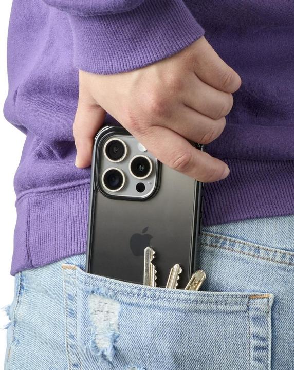 Actual product image Hama Cover EXP iPhone 16e sw (Apple iPhone 16e)