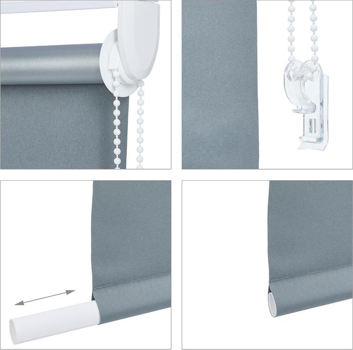 Produktbild Relaxdays Thermorollo (80 x 6.5 x 220 cm)