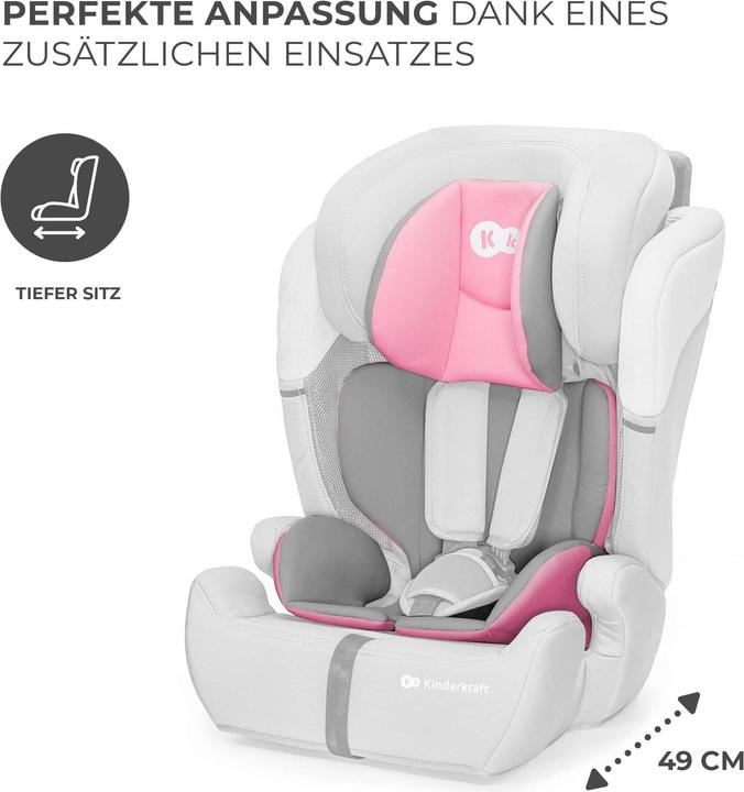 Actual product image KinderKraft Comfort Up (Child seat, ECE R129/i-Size Standard)