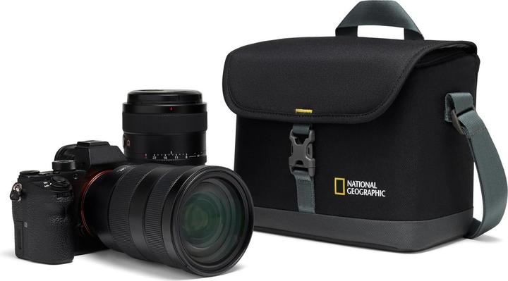 Produktbild National Geographic Kamera-Tasche Medium Schwarz (Kamera Schultertasche, 6.25 l)