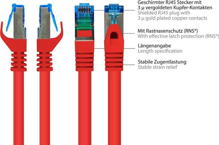 Produktbild Good Connections Alcasa (S/FTP, CAT6a, 15 m)