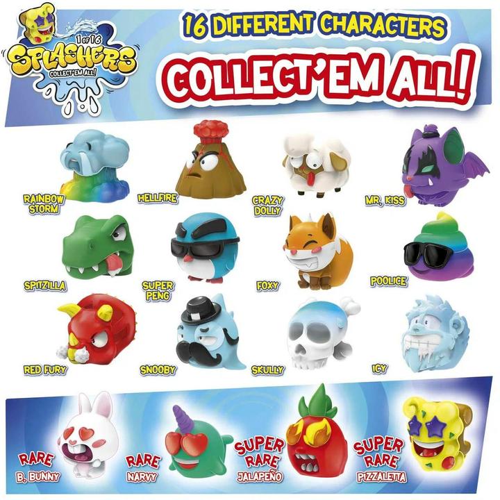 Actual product image Craze Splashers ass.