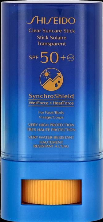 Produktbild Shiseido Clear Suncare Stick (Sonnenspray, SPF 50+, 20 g)