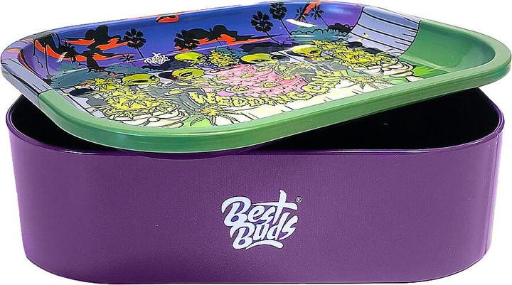 Produktbild Best Buds Thin Box Rolling Tray with Storage Wedding Cake