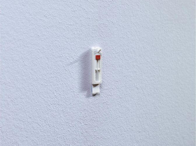 Actual product image tesa Adhesive nail wallpaper & plaster height adjustable