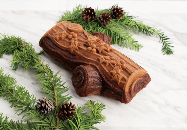 Actual product image Nordic Ware Beech De Noel Yule Log Pan