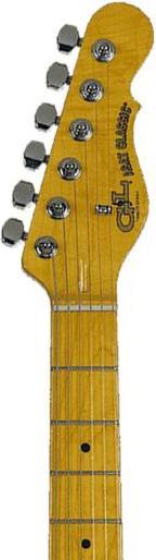 Produktbild G&L GL Guitars E-Gitarre ASAT Classic Tribute Serie Schwarz (E-Gitarre, Sumpfesche, Chrom Hardware, Ahorn, Nickel)