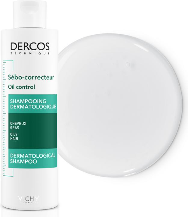 Produktbild Vichy Dercos Talgregulierendes Shampoo (200 ml, Flüssiges Shampoo)