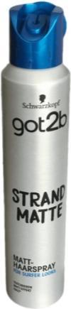 Image du produit Schwarzkopf Got2b, laque matte, 200 ml (200 ml)