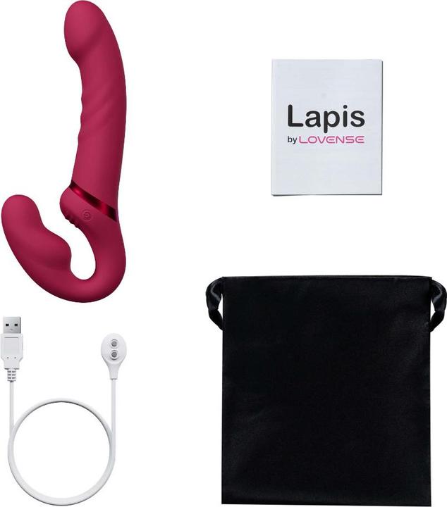 Actual product image Lovense Lapis Strap-on