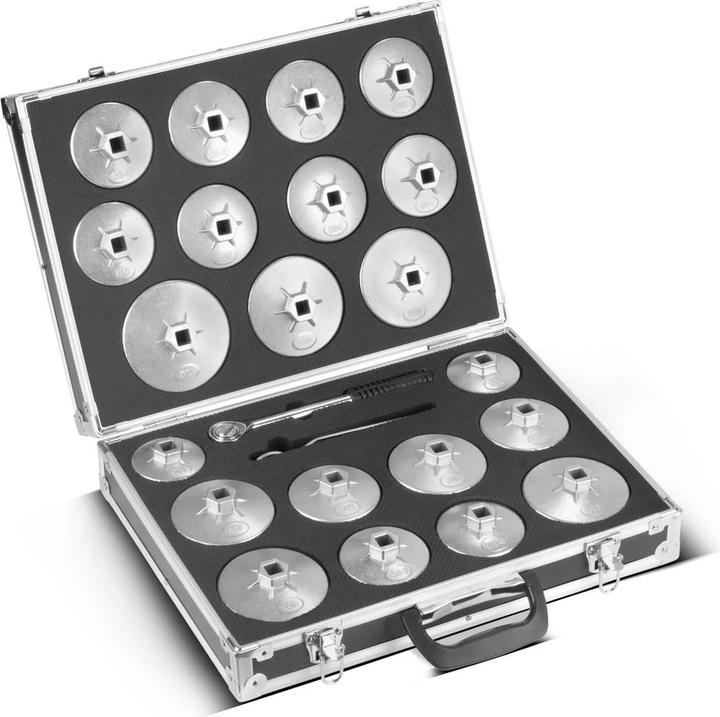 Produktbild Stahlwerk Ölfilterschlüssel Set 23-teilig Ölwechselwerkzeug-Satz