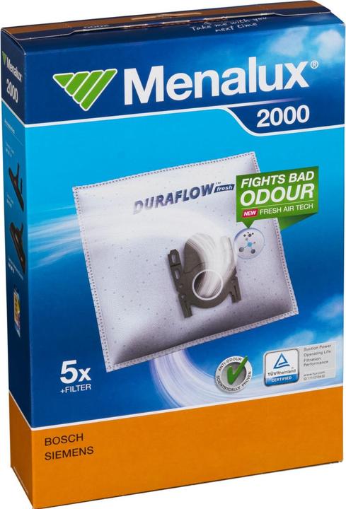 Produktbild Menalux Staubsaugerbeutel DURAFLOW (5 x)