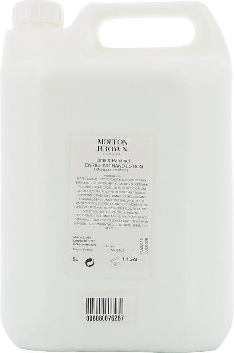 Actual product image Molton Brown Lime Patchouli Hydrating Hand Lotion 5000 ml (5000 ml)