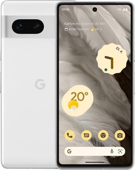 Immagine prodotto Google Pixel 7 (256 GB, Neve, 6.30", SIM + eSIM, 50 Mpx, 5G)