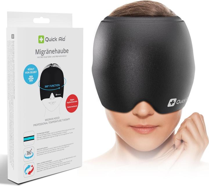Image du produit Quick Aid Coiffe pour maux de tête et migraines (auto-refroidissement) avec fonction de refroidissement et de (1 x, 1053 ml, 592 g)