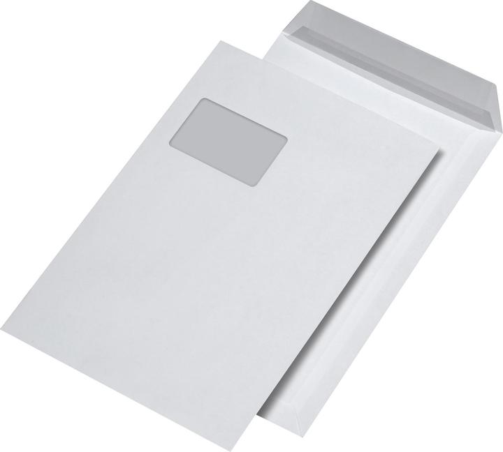 Immagine prodotto Elepa Buste C4 (229 x 324 mm) bianche, Bianco offset, Carta: 120 g/m², Adesione: sensibile alla (250 x)