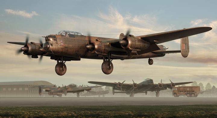 Produktbild Airfix Bausatz Avro Lancaster BII 1:72